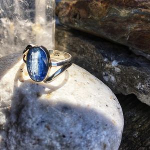 Kyanite Ring - Sterling Silver